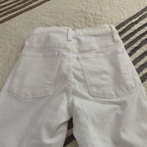 White jeans